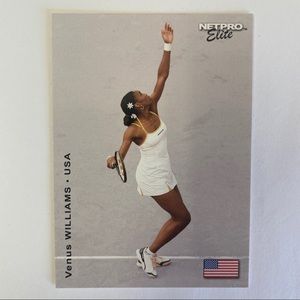 NEW VENUS WILLIAMS ELITE ROOKIE CARD.